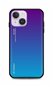TopQ Kryt LUXURY iPhone 14 pevný duhový purpurový 82498 - Phone Cover