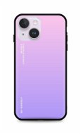 TopQ Kryt LUXURY iPhone 14 pevný duhový růžový 82495 - Phone Cover
