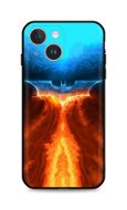TopQ Kryt iPhone 14 Plus Fiery Batman 82445 - Phone Cover