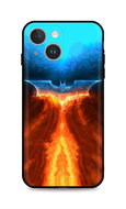 TopQ Kryt iPhone 14 Plus Fiery Batman 82445 - Phone Cover