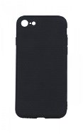 TopQ Kryt Liquid Air iPhone SE 2020 černý 76444 - Phone Cover