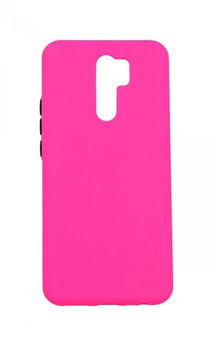 TopQ Kryt Solid Xiaomi Redmi 9 sytě růžový 76435 - Phone Cover - Main image