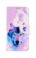 TopQ Pouzdro Xiaomi Redmi 10 5G knížkové Polární vlk 89386 - Phone Cover