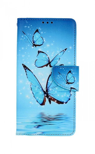 TopQ Pouzdro Xiaomi Redmi 10 5G knížkové Modří motýlci 89384 - Phone Cover - Main image