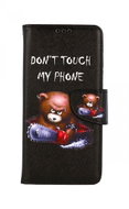 TopQ Pouzdro Xiaomi Redmi 10 5G knížkové Don't Touch méďa méďa89370 - Phone Cover