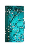 TopQ Case Xiaomi Redmi 10 5G book Blue with flowers 89367 - Phone Cover