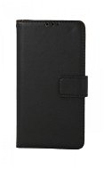 TopQ Puzdro iPhone 12 knižkové čierne s prackou 2 91299 - Kryt na mobil