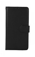 TopQ Puzdro iPhone 12 knižkové čierne s prackou 91298 - Kryt na mobil