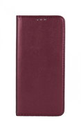 TopQ Pouzdro Xiaomi Redmi 10C knížkové vínové 91259 - Phone Case