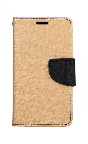 TopQ Pouzdro iPhone 12 mini knížkové zlaté 91157 - Phone Case - Main image