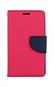 TopQ Pouzdro iPhone 12 mini knížkové růžové 91156 - Phone Case