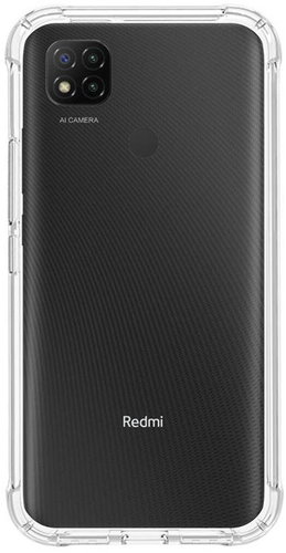 TopQ Kryt Xiaomi Redmi 9C odolný průhledný 89571 - Phone Cover - Main image