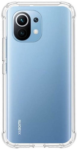 TopQ Kryt Xiaomi Mi 11 Lite odolný průhledný 89546 - Phone Cover - Main image