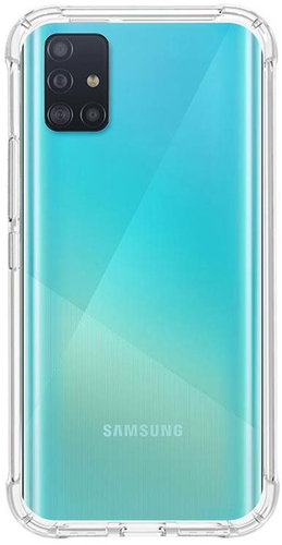 TopQ Kryt Samsung A51 odolný průhledný 89467 - Phone Cover - Main image