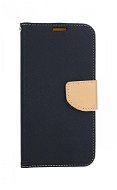 TopQ Pouzdro Samsung A34 knižkové čierno-zlaté 91715 - Puzdro na mobil