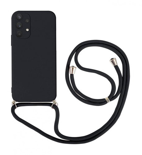 TopQ Kryt Samsung A32 černý se šňůrkou 91463 - Phone Case - Main image
