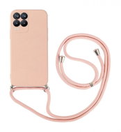 TopQ Kryt Realme 8 růžový se šňůrkou 91456 - Phone Case