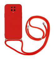 TopQ Kryt Xiaomi Redmi Note 9 Pro červený se šňůrkou 91411 - Phone Cover