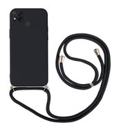 TopQ Kryt Xiaomi Redmi 9C černý se šňůrkou 91405 - Phone Cover