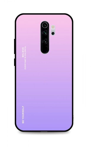 TopQ Kryt LUXURY Xiaomi Redmi Note 8 Pro pevný duhový růžový 91305 - Phone Cover - Main image