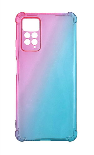 TopQ Kryt Xiaomi Redmi Note 11 Pro Shock duhový mentolovo-růžový 91743 - Phone Cover - Main image