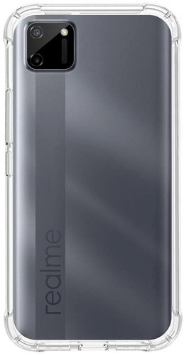 TopQ Kryt Realme C11 odolný průhledný 89504 - Phone Cover - Main image