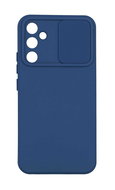 TopQ Kryt Camshield Soft Samsung A34 tmavě modrý 91944 - Phone Cover