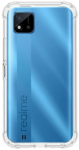 TopQ Kryt Realme C11 2021 odolný průhledný 91369 - Phone Cover - Main image