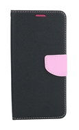 TopQ Pouzdro Samsung A14 5G knížkové černo-růžové 91762 - Phone Cover