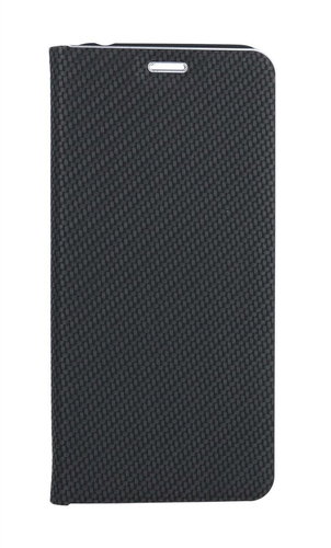 TopQ Pouzdro Xiaomi Redmi 10C knížkové Luna Carbon Book černé 92032 - Phone Cover - Main image