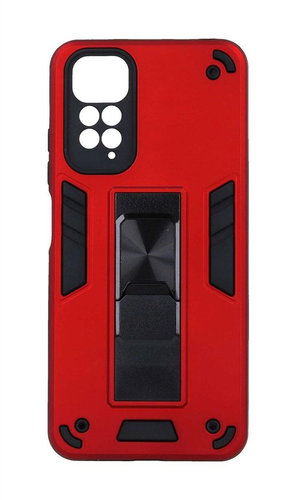 TopQ Kryt Armor Xiaomi Redmi Note 11 ultra odolný červený 90679 - Phone Cover - Main image