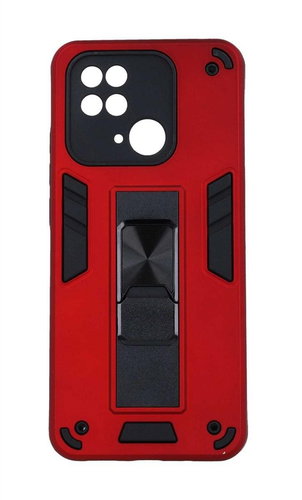 TopQ Kryt Armor Xiaomi Redmi 10C ultra odolný červený 90670 - Phone Cover - Main image