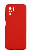 TopQ Kryt Essential Xiaomi Redmi Note 10 červený 92328 - Puzdro na mobil