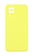 TopQ Kryt Essential Samsung A12 žltý 92698 - Puzdro na mobil