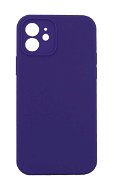 TopQ Kryt Essential iPhone 12 tmavo fialový 92758 - Kryt na mobil