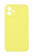 TopQ Kryt Essential iPhone 12 žlutý 92757 - Phone Cover