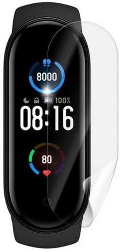 RedGlass Fólie pro Xiaomi Mi Band 5 , 6 ks - Film Screen Protector - Main image