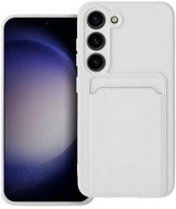 TopQ Kryt Card Case Samsung S23 bílý 93455 - Phone Cover