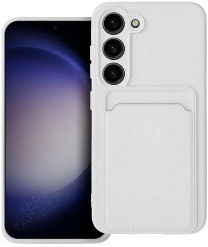 TopQ Kryt Card Case Samsung S23 bílý 93455 - Phone Cover - Main image