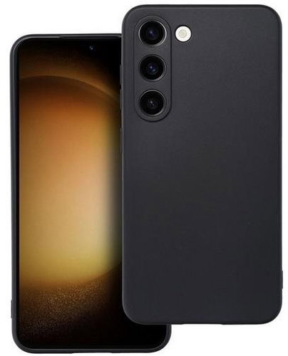 TopQ Kryt Soft Samsung S23 černý 93410 - Phone Cover - Main image
