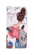 TopQ Pouzdro Xiaomi Redmi 10C knížkové Dívka 78989 - Phone Cover