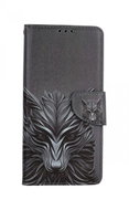 TopQ Pouzdro Vivo Y35 knížkové Vlk 85329 - Phone Cover