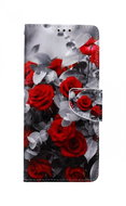 TopQ Pouzdro Xiaomi Redmi 10C knížkové Červené růže mix 81008 - Phone Cover