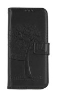 TopQ Pouzdro Samsung A34 knížkové Černý strom sovičky 93560 - Phone Cover