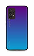 TopQ Kryt Luxury Samsung A23 5G pevný duhový purpurový 92986 - Phone Cover