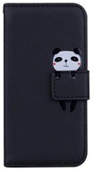 TopQ Pouzdro Xiaomi Redmi 9 knížkové Černé s pandou 84134 - Phone Cover