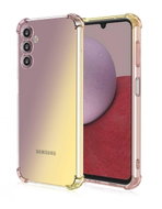 TopQ Kryt Samsung A14 5G Shock duhový purpurovo-žlutý 92941 - Phone Cover