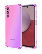TopQ Kryt Samsung A14 5G Shock duhový růžovo-fialový 92935 - Phone Cover