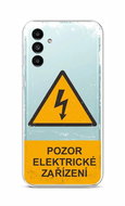 TopQ Kryt Samsung A13 5G Pozor elektrické zařízení 92875 - Phone Cover