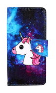 TopQ Pouzdro Honor X8 knížkové Space Unicorn 93600 - Kryt na mobil